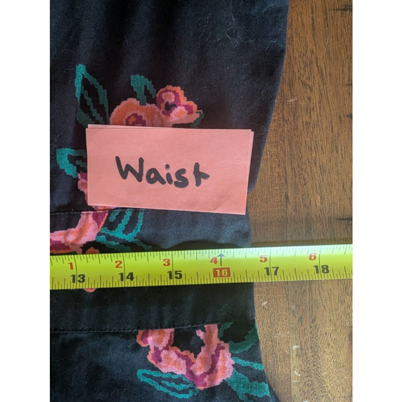 Mata Traders 100% Cotton Fit & Flare Floral Dress Women's L Fair Trade Romantic - Picture 8 of 10